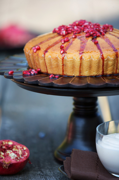 Pomegranate cake recipes